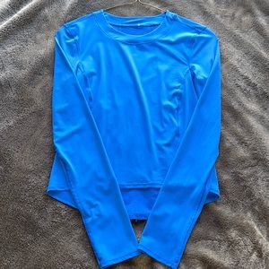 Lululemon long sleeve workout shirt